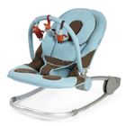 TRANSAT-BALANCELLE MAMAS & PAPAS Transat bascule Wave Bleu ciel/choco