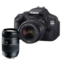 REFLEX CANON EOS 600D + 18-55mm + TAMRON 70-300mm