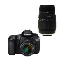 APPAREIL PHOTO NUMERIQUE Canon EOS 60D + EF-S 18-55 + SIGMA 70-300