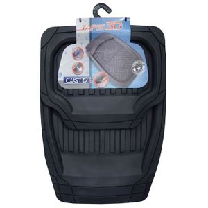 Jeu de 4 Tapis PVC Arizona Noir