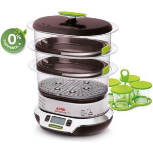 SEB - Cuiseur vapeur Vitacuisine compact 3 bols - VS404300