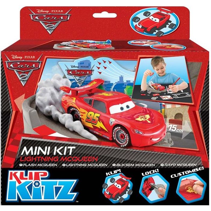 Figurine Mini Klip Kitz CARS 2 Mac Queen Achat / Vente figurine personnage Crayola Mini Klip