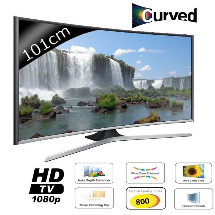 TV Curved Full HD 102cm téléviseur led, avis et prix pas cher