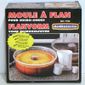 MOULE - PLAQUE A PATISSERIE Moule à Flan pour Micro-Ondes 20cm transparent