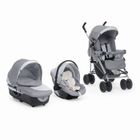 POUSSETTE-CHASSIS POUSSETTE CHICCO Trio Enjoy Fun Moonstone