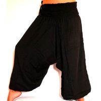 SAROUEL NOIR PANTALON ETHNIQUE FEMME Taille unique SAROUEL NOIR PANTALON ETHNIQUE FEMME Taille unique