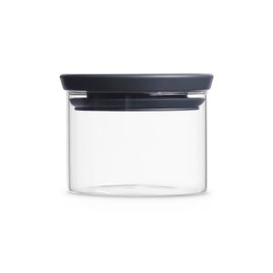 BRABANTIA Bocal en verre empilable 298301 0,3L gris foncé
