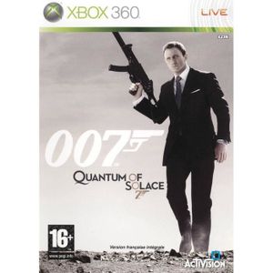 JEUX XBOX 360 JAMES BOND QUANTUM OF SOLACE / JEU CONSOLE XBOX360 JEUX XBOX 360 JAMES BOND QUANTUM OF SOLACE / JEU CONSOLE XBOX360