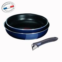  TEFAL INGENIO Email Confort Set 2 poêles 26/30 cm