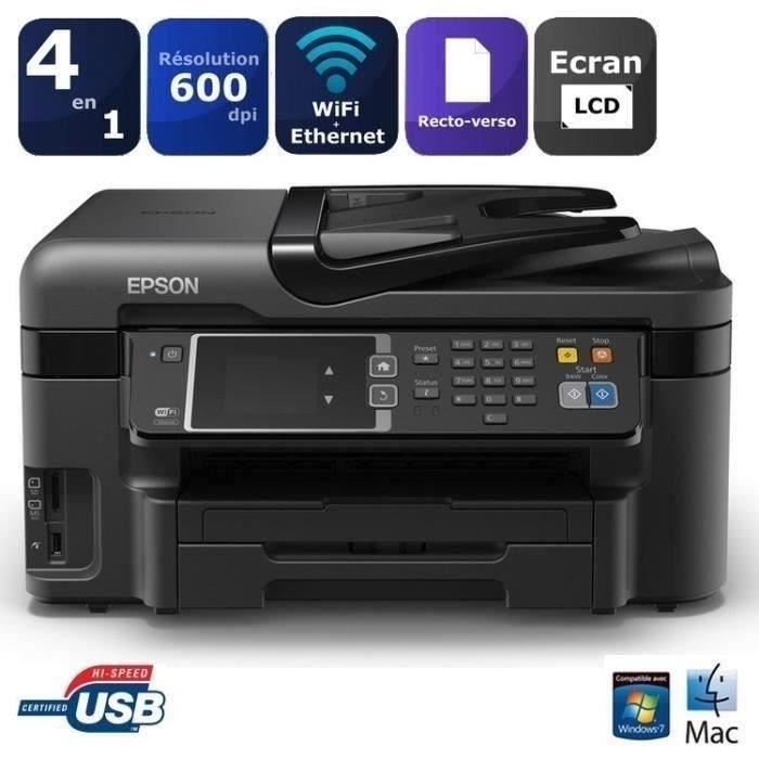 Epson Workforce Wf 3620dwf Achat Vente Imprimante Epson Workforce Wf 3620dwf Cdiscount 0233