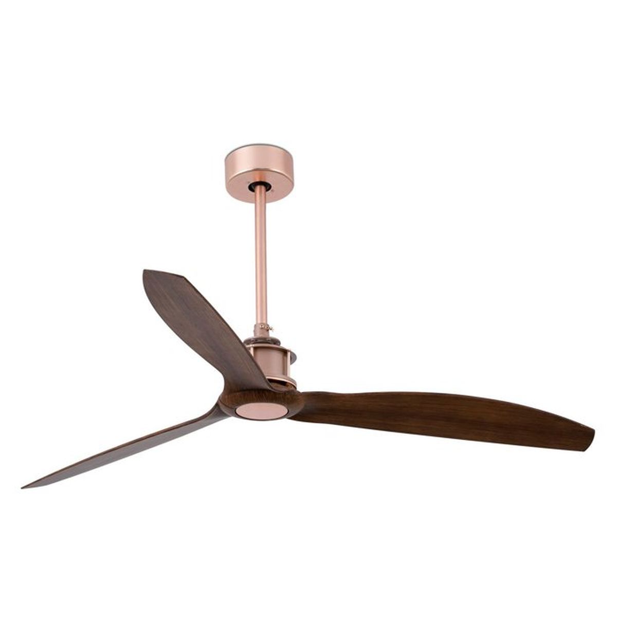 Ventilateur de plafond sans éclairage Lorefar JUST FAN Ventilateur plafonnier en Cuivre et pales