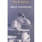 SCIENCES HUMAINES Bains d'enfance