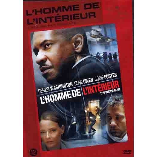 Inside Man L Homme De L Intérieur L'HOMME DE L'INTERIEUR (Inside Man) en dvd film pas cher - Cdiscount