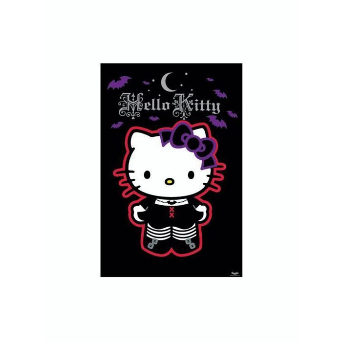 POSTER HELLO KITTY GOTH 61 x 91,5 cm   Achat / Vente TABLEAU   POSTER