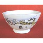 BOL - MUG - MAZAGRAN Bol 13 cm Pyroblanc Décor Savoie