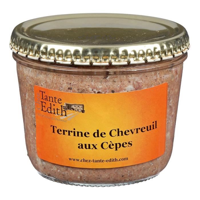 Terrine de Chevreuil aux Cèpes Achat / Vente paté terrine Terrine