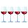 Chef & sommelier - Lot de 4 verres de dégustation