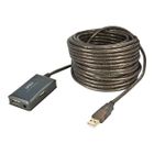 HUB Lindy - Hub USB 2.0 actif et déporté, 4 ports, 10m