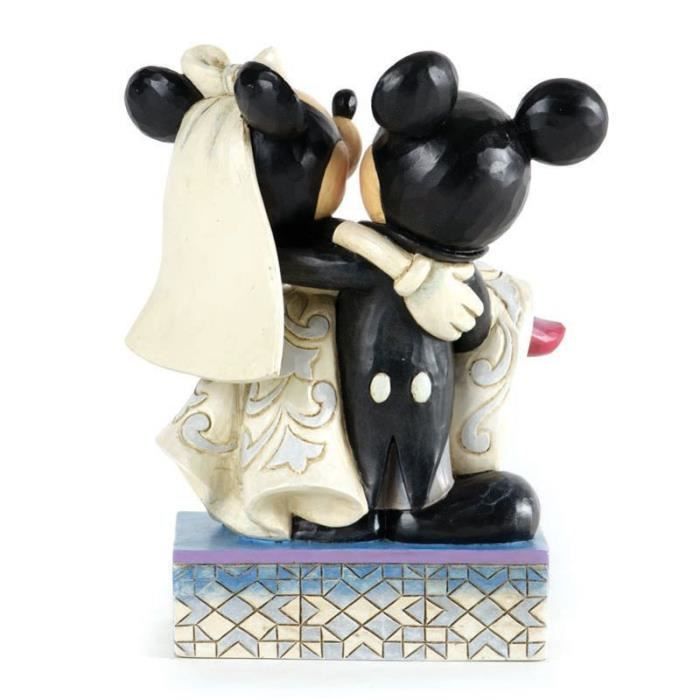 Figurine décoration de gâteau de mariage Mickey et Minnie
