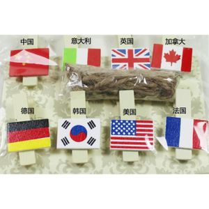 8 pinces à linge en bois en forme des Dr