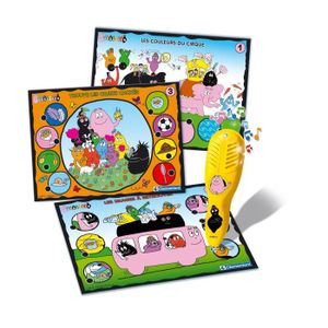 JEU SOCIÉTÉ - PLATEAU BARBAPAPA Quizzy Clementoni JEU SOCIÉTÉ - PLATEAU BARBAPAPA Quizzy Clementoni