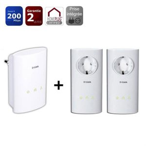 COURANT PORTEUR - CPL D-Link DHP-P307AV + DHP-306
