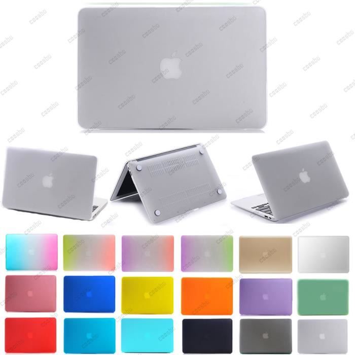 dur Coque housse pour 11" 13" Air Mac Macbook haute qualit&eacute; color