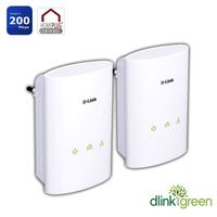 COURANT PORTEUR - CPL D-Link 2 x Adaptateurs CPL DHP-307 200 Mb/s HD