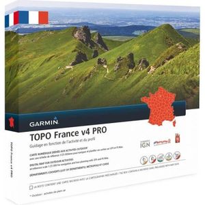 GARMIN Carte Topo France V4 Pro