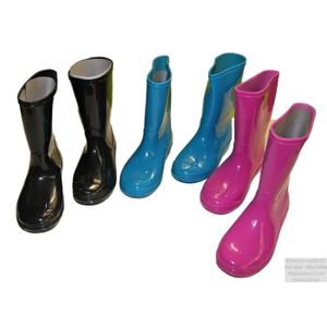 BOTTE Bottes Enfant Fille Garçon Caoutchouc Pluie Imper