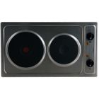 TABLE ELECTRIQUE  Table de cuisson 2 feux 3000 watts inox