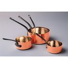  5 casseroles cuivre 12-20 cm BAUMALU