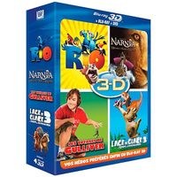BLU RAY FILM Blu-Ray 3D Rio+Age de glace 3+Narnia3+Voyages de G