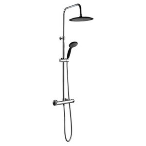 ESSEBAGNO Colonne de Douche Color Thermostatique Noir