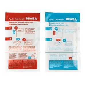 Béaba Lot de 2 sachets réfrigérant-chauffant