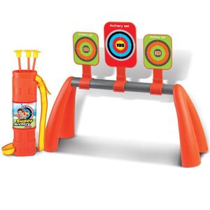 MGM Kit Complet Archer - Arc 53cm, Cibles, Fl?ches Et Carquois