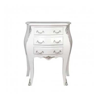 commode blanche baroque pas cher