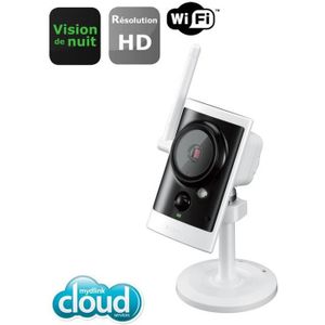 D-LINK Caméra WIFI - DCS-2330L - Pour utilisation extérieure jour / nuit - Avec carte micro SD 16Go
