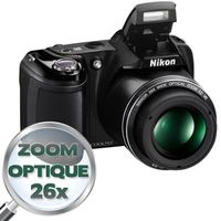 NIKON L330 Bridge Noir - 20 MP Zoom 26x NIKON L330 Bridge Noir - 20 MP Zoom 26x