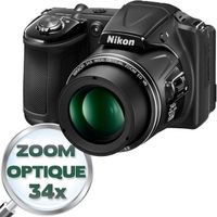 APPAREIL PHOTO BRIDGE NIKON L830 - CMOS 16 MP Zoom 34x Noir Appareil pho APPAREIL PHOTO BRIDGE NIKON L830 - CMOS 16 MP Zoom 34x Noir Appareil pho