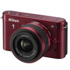  NIKON 1 J2 + Objectif Nikkor 10-30 mm Rouge