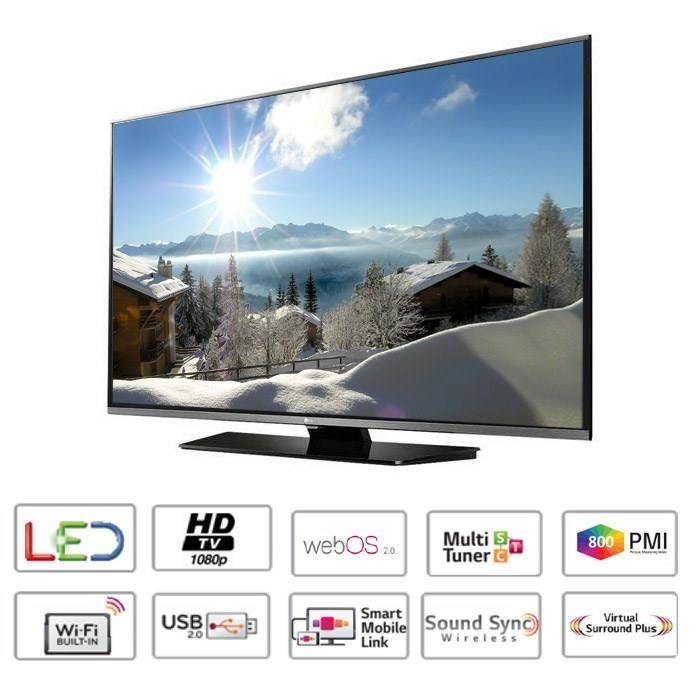 LG 49LF630V Smart TV LED Full HD 123cm (49") téléviseur led, prix