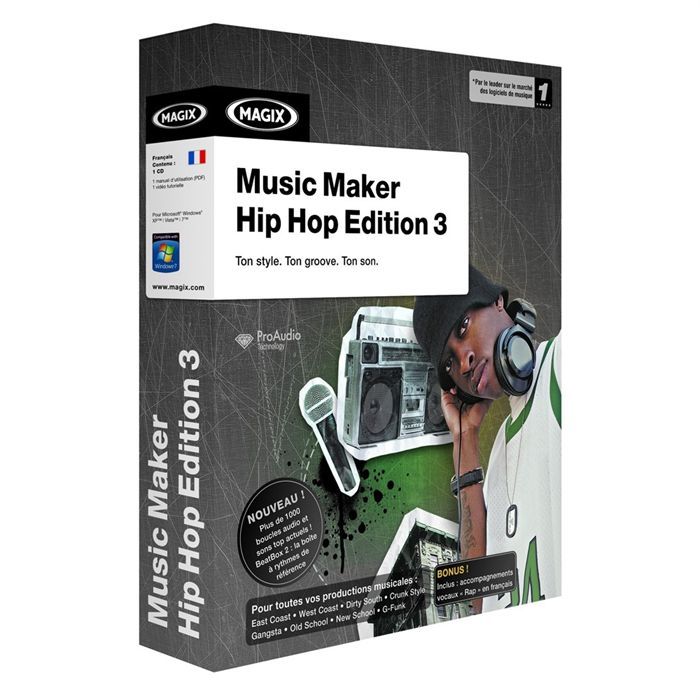 MAGIX Music Maker HipHop Edition 3 Achat / Vente logiciel loisirs