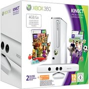 XBOX 360 XBOX 360 4Go+ KINECT BLANC+ KINECT SPORTS+ LIVE