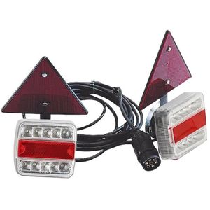 TURBOCAR Kit Magnétique Entre Feu 4 m Alimentation 7,5 m ? LED + Triangles Réfléchissants