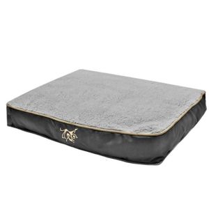 VADIGRAN Matelas déhoussable Black Oxford pour chien 75 x 55 x 10cm