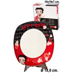 ASSIETTE - SERVICE BETTY BOOP - Assiette à dessert ASSIETTE - SERVICE BETTY BOOP - Assiette à dessert