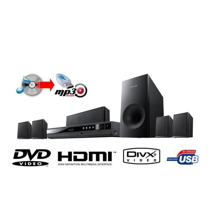Gpx sp60 5.1 home theater speaker system kit, samsung hte350 330w 5.1