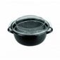 CASSEROLE - FAITOUT - MARMITE  Friteuse noire couvercle