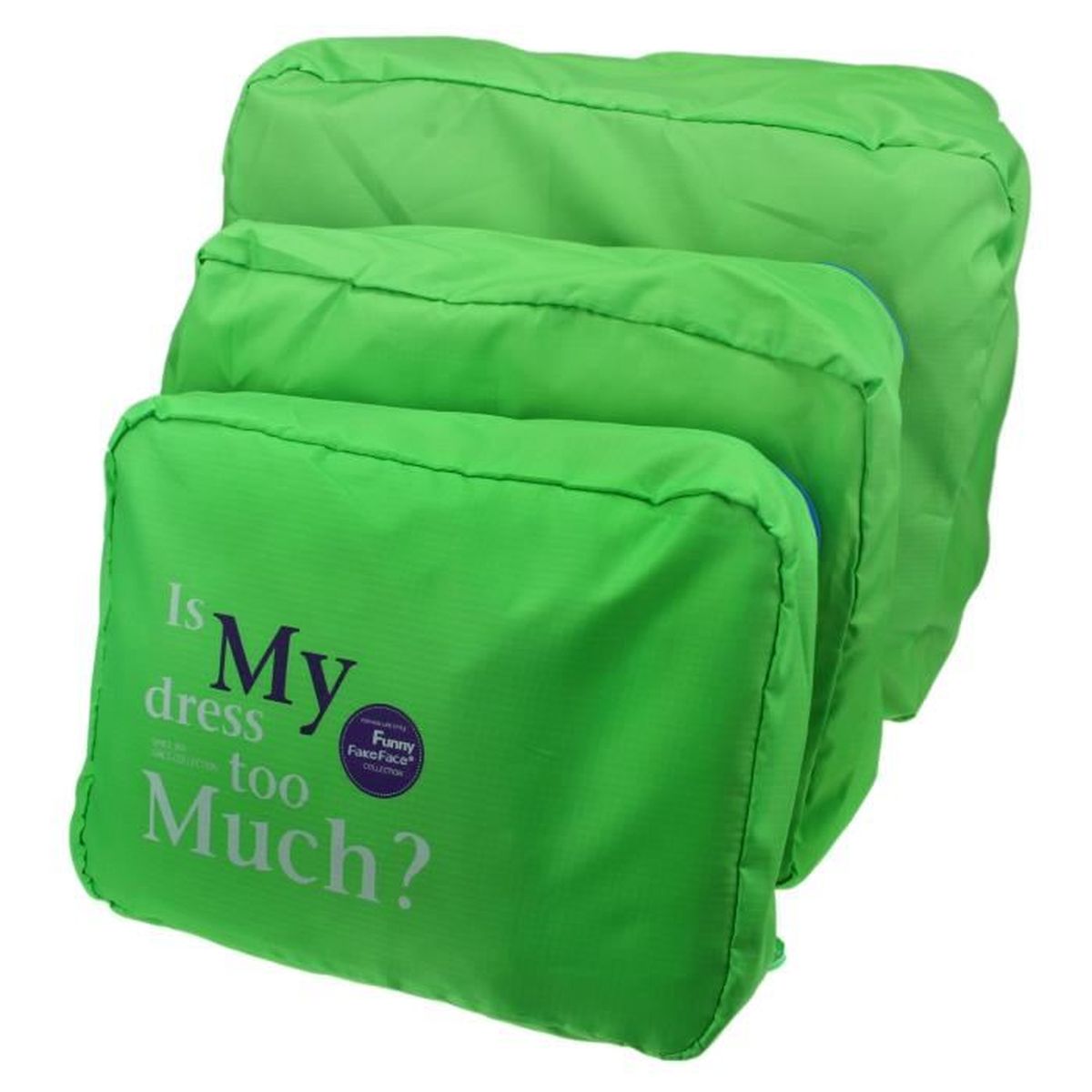 3pcs Organisateur de Voyage Organisateur de Valise Cabine Sac de